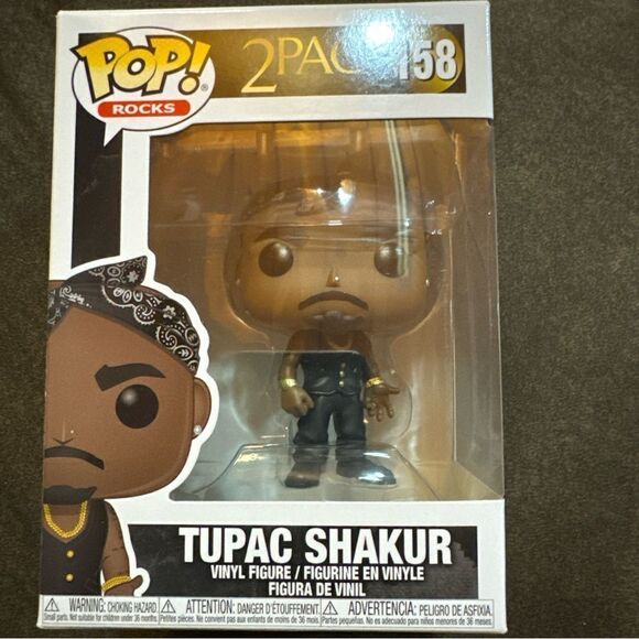 Funko Pop! Vinyl: Tupac Shakur #158 - Picture 1 of 3